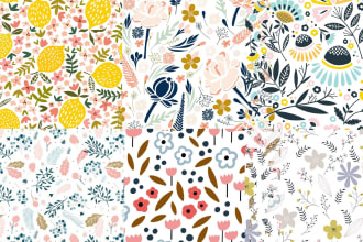 design textile, fabric seamless print repeat pattern