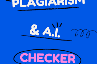 check and correct plagiarism and ai