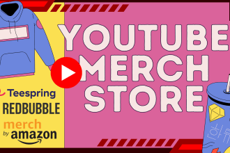 build merch store for your youtube shop channel