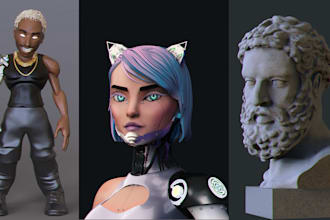 create 3d models for 3d printing and rendering