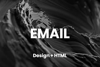 design and build custom HTML newsletters