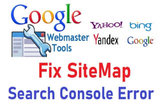 setup google search console, fix sitemap, and indexing issue