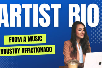write an incredible music artist or band bio