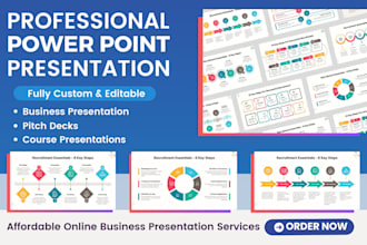 create professional power point presentation
