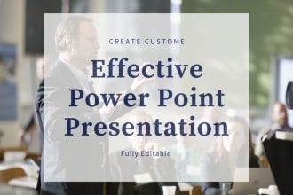 create professional power point presentation