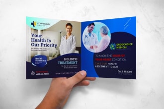 do eddm postcard and corporate flyer design