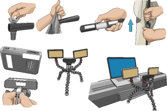 design high quality instruction manual step by step