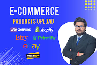 upload product in your woocommerce shopify etsy and any other store