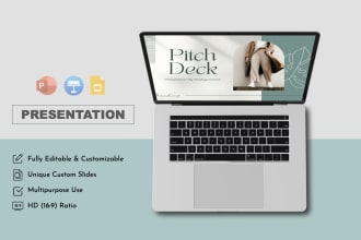 design powerpoint presentation, keynote, or google slides