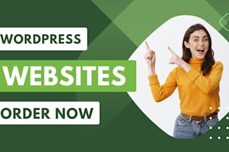 develop complete professional wordpress websites