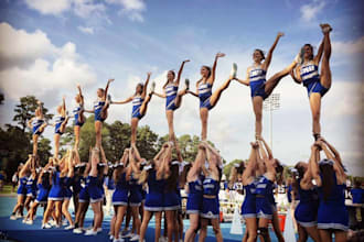 record championship winning voice overs for your cheer mix