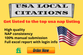 build business  directory or USA backlinks manually