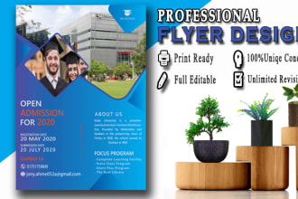 design your business flyer within 1 hour