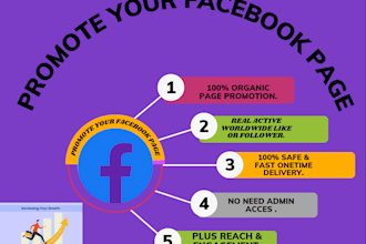 be your fb page organic promotion