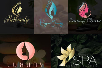 design natural spa yoga wellness health beauty logo