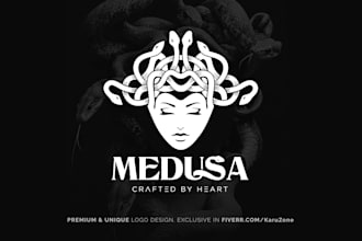 design unique modern creative logo for business