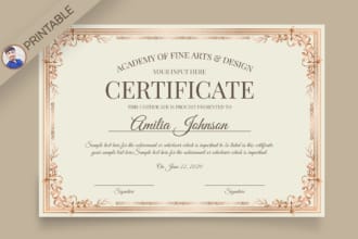 create professional diploma and custom certificate designs with premium quality