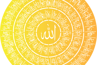 give ready to cut asma ul husna calligraphy dxf for cnc laser