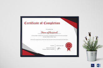 design attractive, professional certificates, diplomas and vouchers