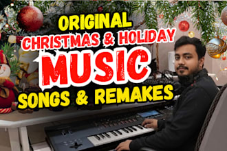 produce original christmas or holiday music for you