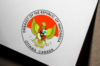 give unique arms and crest logo design using corel draw and adobe illustrator