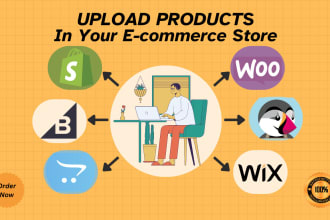 add upload products to shopify woocommerce store