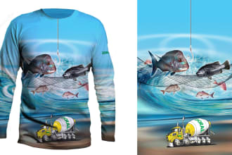 create all over sublimation t shirt, hoodie, esports jersey design