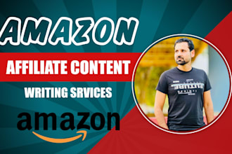 write SEO optimize niche amazon affiliate articles or blog post