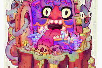 draw cute pastel characters