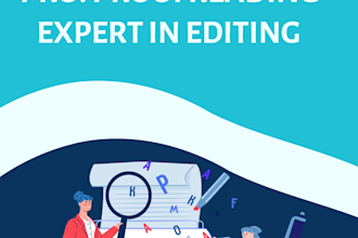 do content proofreading and copy editing any document in 16 hours