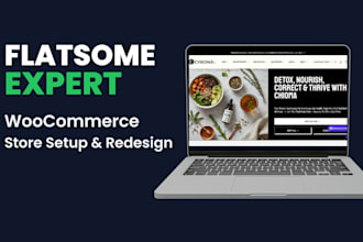 customize or redesign flatsome woocommerce store