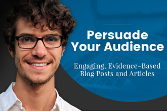 write an engaging, persuasive article