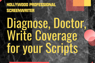 write coverage for your film scripts and TV screenplays