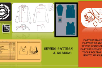 make a design pattern for your garment