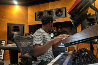 produce and compose fully finished radio quality hit song