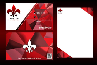 do a unique luxury business card and modern  letterhead design for your business
