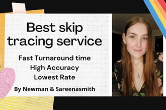 provide you real estate skip tracing service