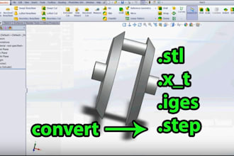 convert your 3d cad file to step, stl, dwg, and more