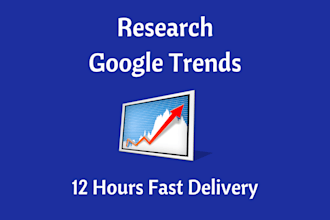 do google trends research manually in 12 hours