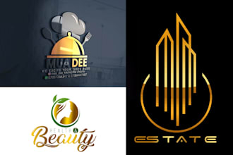 design modern luxury business logo and branding