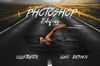 do any adobe photoshop editing and photo manipulating