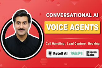create human like ai voice agent for calls, appointments, or support