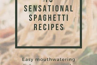 write a recipe ebook