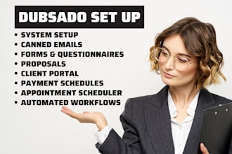set up your dubsado and workflows