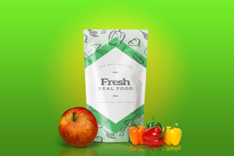 design eye catching product label, packaging, box or pouch
