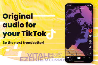 produce music and audio for your tiktok videos