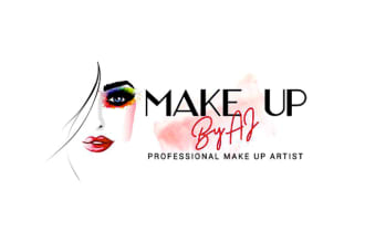 do 2 modern cosmetic makeup salon beauty logo within 24 hrs