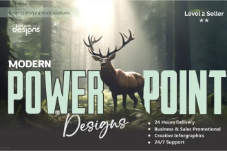redesign powerpoint presentation, minor PPT touchups