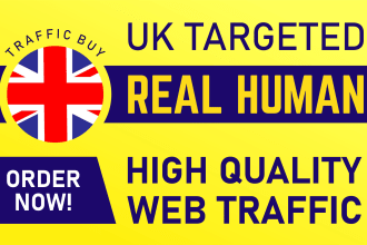 bring UK organic web traffic
