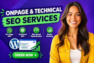 do technical seo, on page website optimization, google indexing